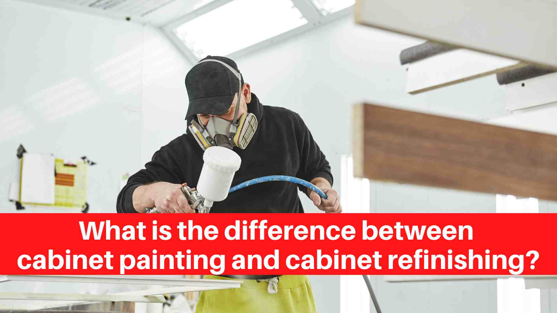 What is the difference between painting and refinishing