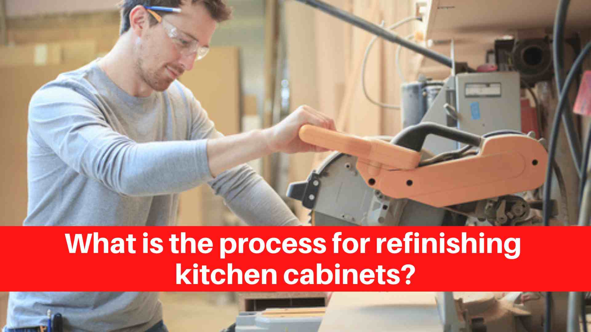 What is the process for refinishing kitchen